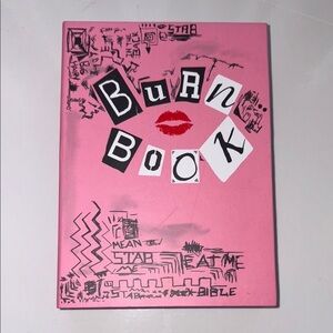 Storybook Cosmetics: Mean Girls Burn Book 12 Eyeshadow and Mirror NEW